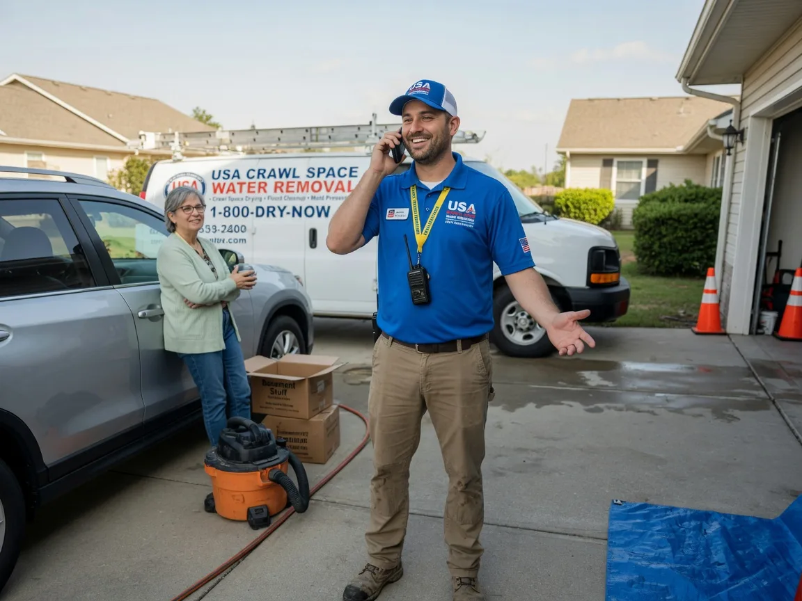 Crawl Space Water Removal Bradley, SD FAQs